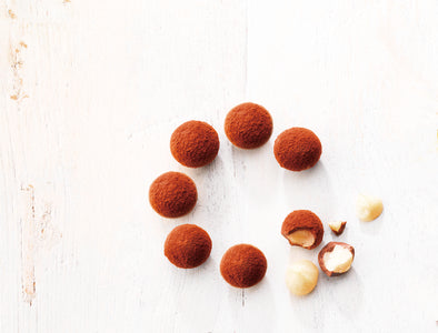 Chocolate Macadamia CaramelsMakes 3 Pounds