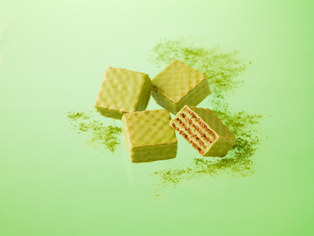 Chocolate Wafers "Matcha (12 pcs)"
