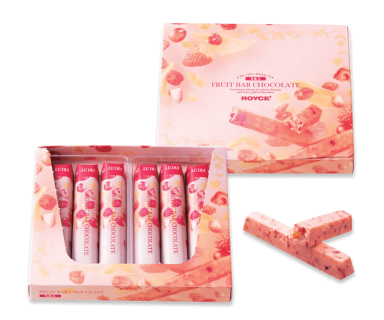 Fruit Bar Chocolate (6 pcs) Royce' Indonesia