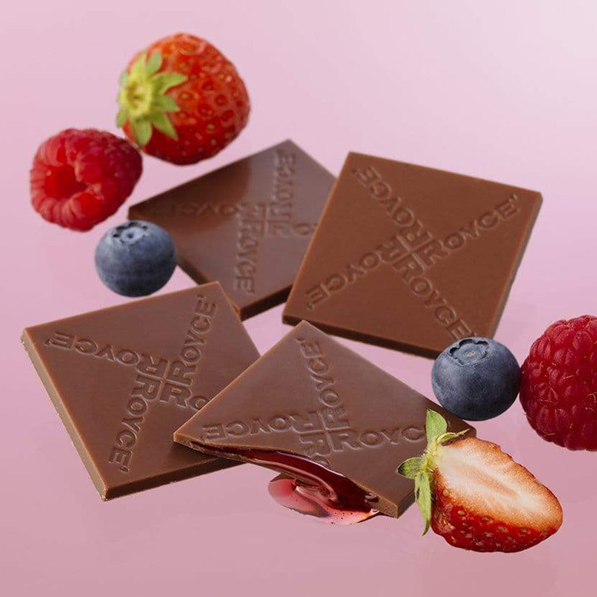 Prafeuille Chocolat "Berry Cube"