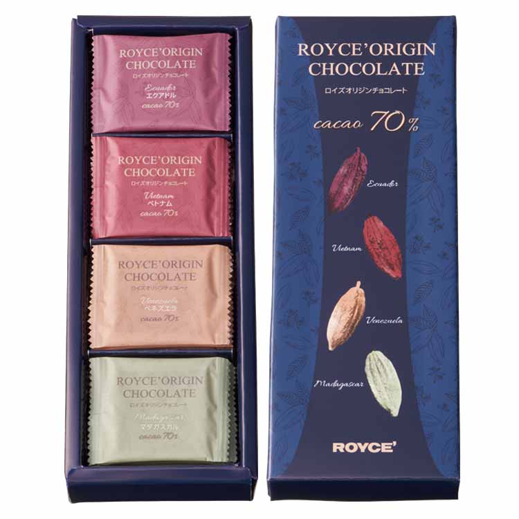 Royce' Origin Chocolate "Cacao 70%"