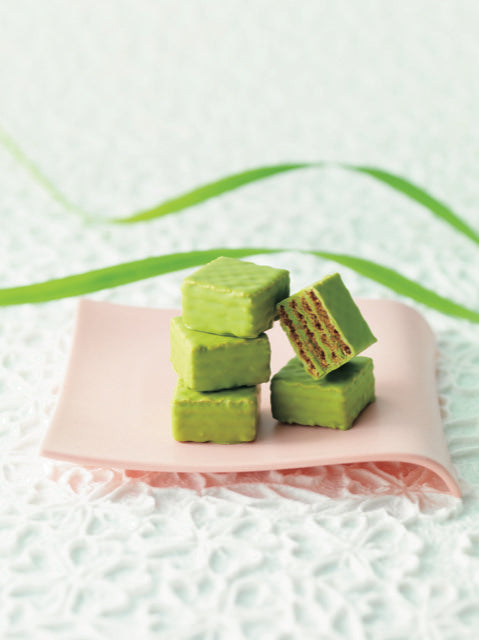 Chocolate Wafers "Matcha (12 pcs)"