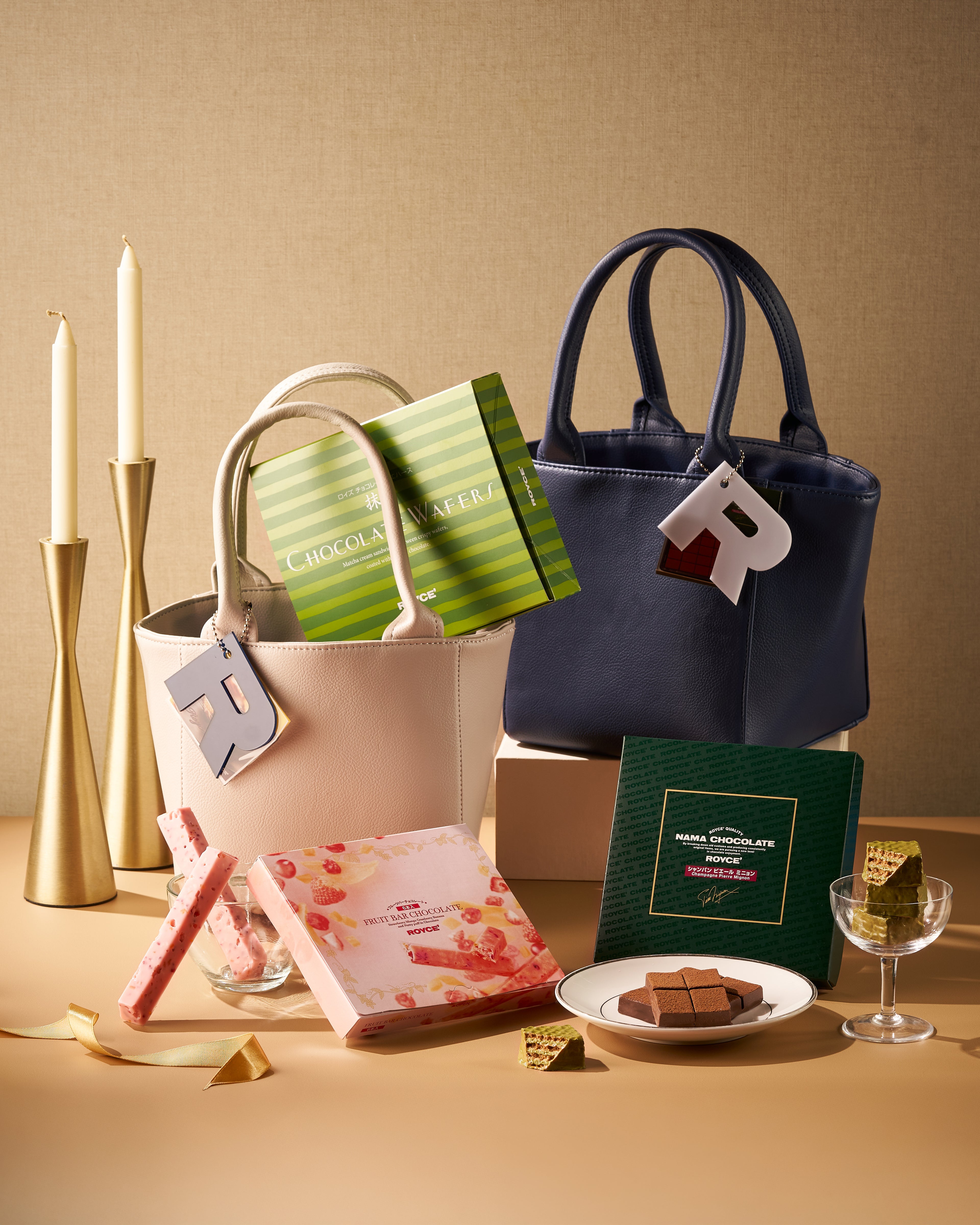 ROYCE' CHOCOLATE - LEATHER BAG COLLECTION