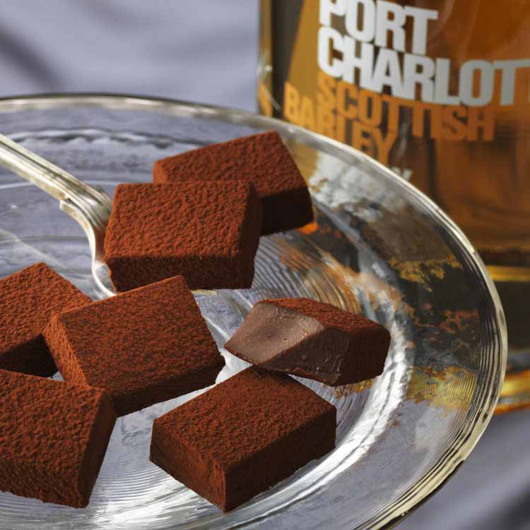 Nama Chocolate "Whisky Islay Port Charlotte"