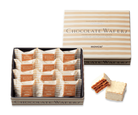 Chocolate Wafers "Tiramisu Cream (12 pcs)"