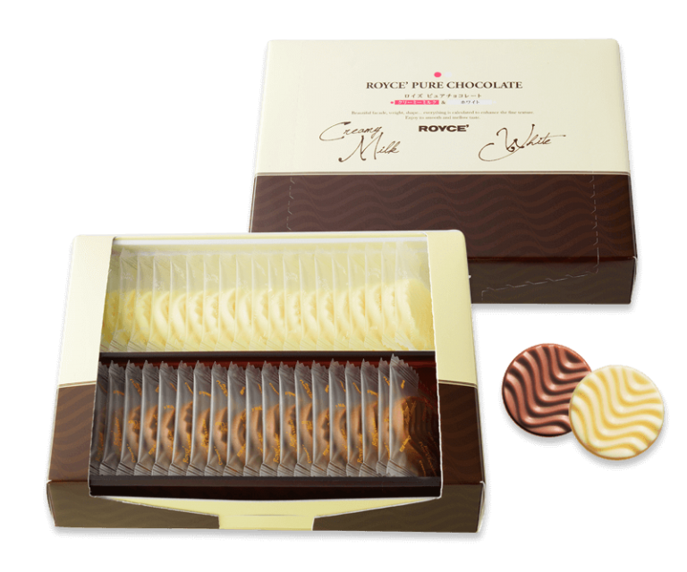 Pure Chocolate "Creamy Milk & White"