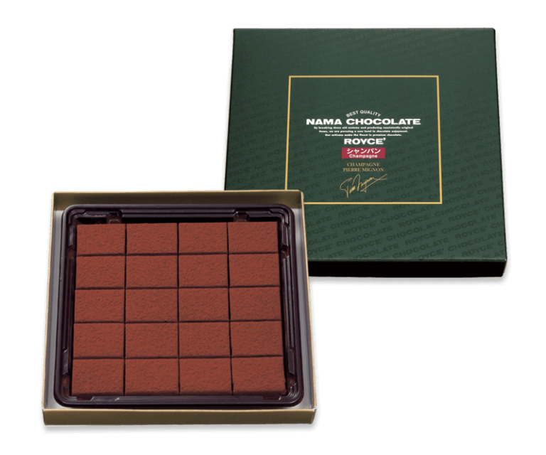 Nama Chocolate "Champagne Pierre Mignon"