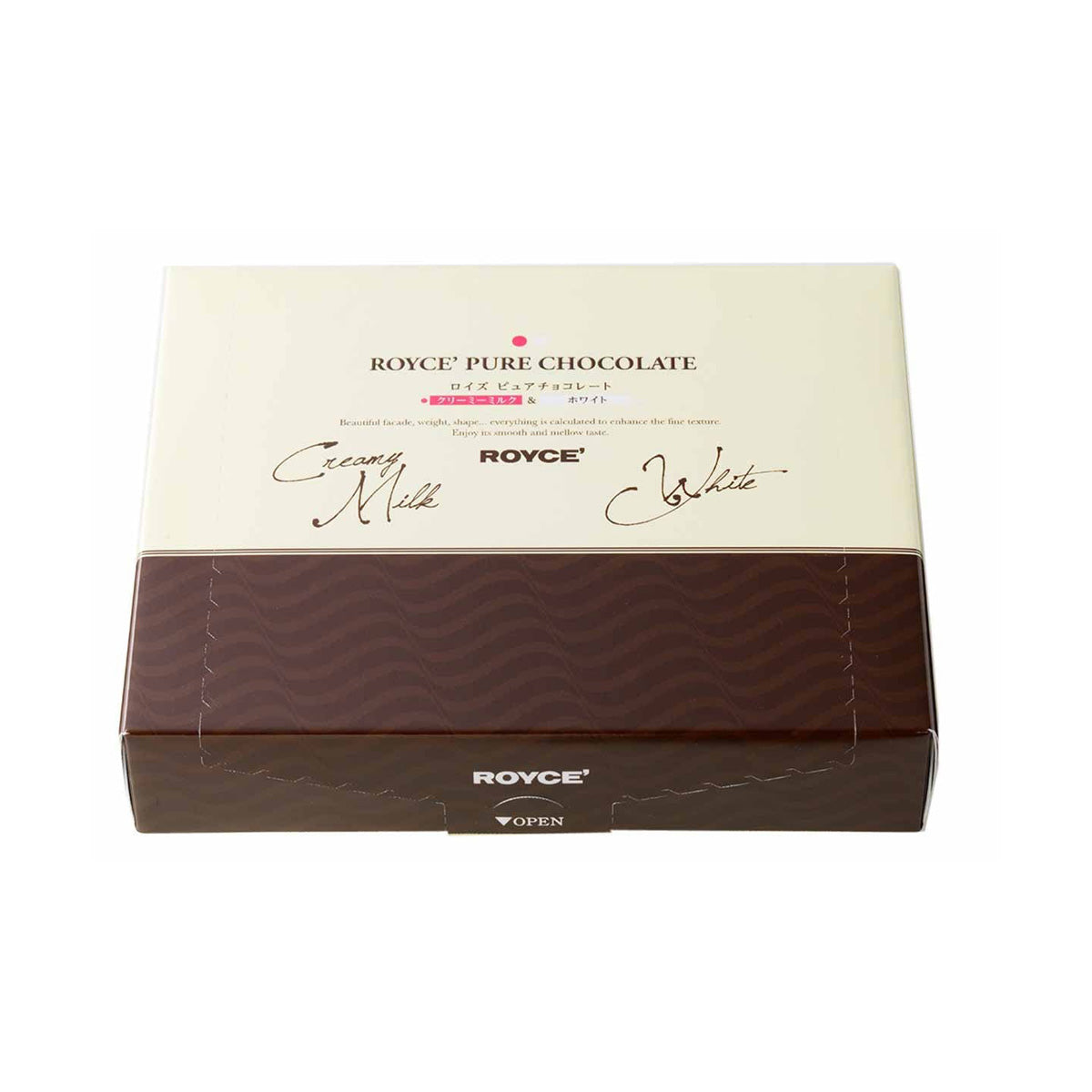 Pure Chocolate "Creamy Milk & White"
